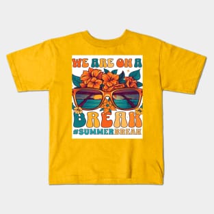 summer break Kids T-Shirt